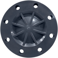 Фланец глухой ПВХ Pn10 D225