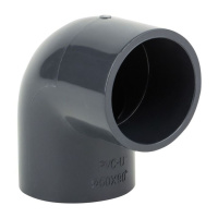 Угол 90гр клеевой ПВХ Pn10 D110