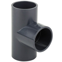 Тройник 90гр клеевой ПВХ Pn10 D40