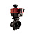 Дисковый затвор ПВХ ProFlow "Serie H" ПВХ d200/225 мм с уплотнением FPM