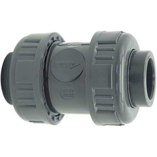 Воздухоотводной клапан ПВХ  с муфтовым окончанием d90 мм