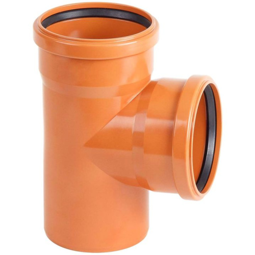 Тройник 87° НПВХ НК d110 мм