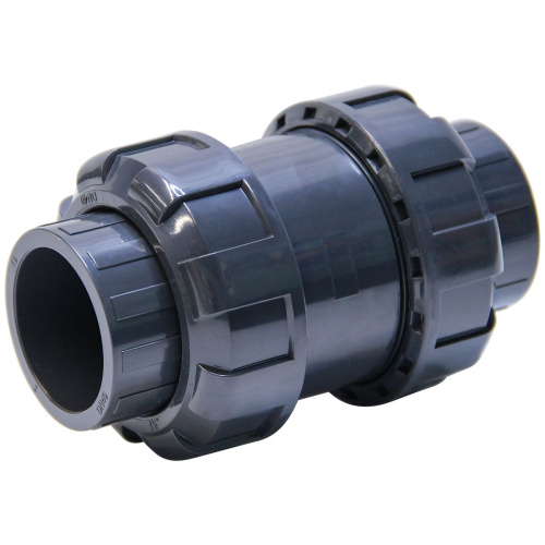 Обратный клапан пружинный ПВХ pn16 d25 мм (EPDM)