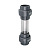 Стекло смотровое ПВХ Pn10 D140 (уплотнение EPDM)