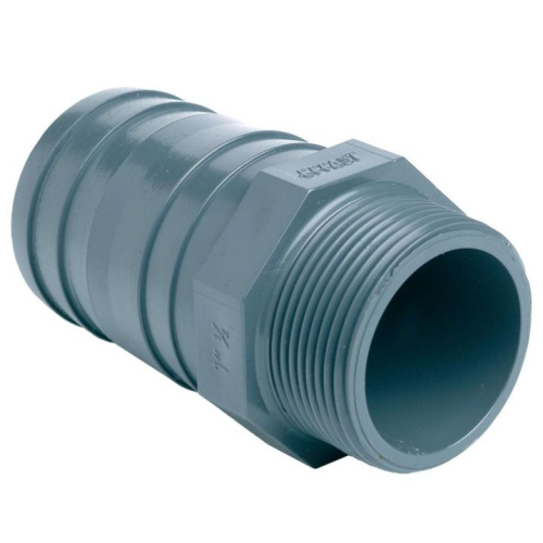 Штуцер для шланга резьбовой ПВХ Pn16 D32*1"