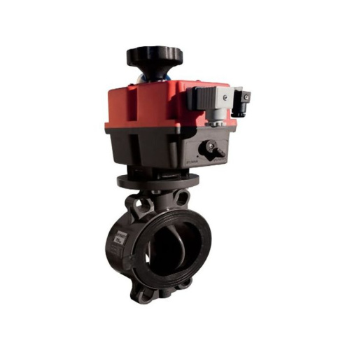 Дисковый затвор ПВХ ProFlow "Serie H" ПВХ d125/140 мм с уплотнением FPM